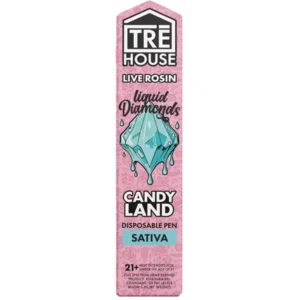 Buy Candy Land Tre House Live Rosin Liquid Diamonds Vape in Australia