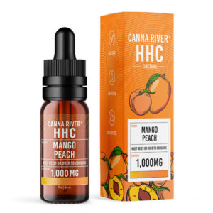 Buy HHC Oil Tincture – Mango Peach by Canna River in Australia